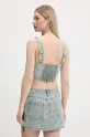 Odzież Guess Originals top W5GG25.D5OTA niebieski