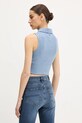 Oblečení Top Tommy Jeans DW0DW20295 modrá