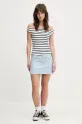 Tommy Jeans top DW0DW20234 biały SS25