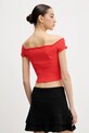 Oblečenie Blúzka Tommy Jeans DW0DW20238 oranžová