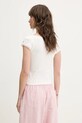 Îmbrăcăminte Tommy Jeans tricou din bumbac DW0DW20621 alb
