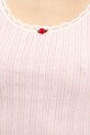 Tommy Jeans tricou din bumbac DW0DW20621 roz