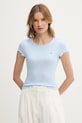 Tommy Jeans t-shirt slim blu DW0DW20623