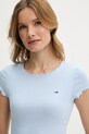 Oblečení Tričko Tommy Jeans DW0DW20623 modrá