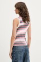 Odzież Tommy Jeans top DW0DW20673 biały