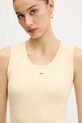 Топ Tommy Jeans жёлтый DW0DW20673
