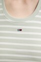 Топ Tommy Jeans DW0DW20673 зелёный