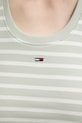 Tommy Jeans top DW0DW20673 zielony