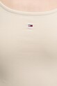 Top Tommy Jeans DW0DW20675 bež