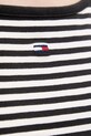 Tommy Jeans top damski bawełniany z elastanem DW0DW20675 czarny