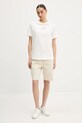 Tommy Jeans tricou din bumbac DW0DW21337 alb SS25