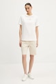 Tommy Jeans t-shirt in cotone DW0DW21337 bianco SS25
