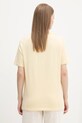 Tommy Jeans t-shirt bawełniany DW0DW21337 żółty SS25