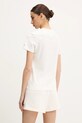 Îmbrăcăminte Tommy Jeans tricou din bumbac DW0DW21338 alb