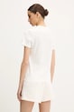 Oblečenie Bavlnené tričko Tommy Jeans DW0DW21338 biela