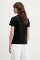 Tommy Jeans pamut póló DW0DW21338 fekete SS25