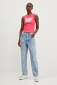 Топ Tommy Jeans DW0DW21339 розов SS25