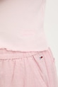 Tommy Jeans tricou roz DW0DW21349