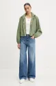Tommy Jeans top in cotone DW0DW21369 beige SS25