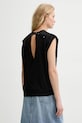Îmbrăcăminte G-Star top din bumbac D26147.D626 negru