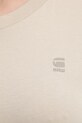 G-Star tricou din bumbac bej D26062.336