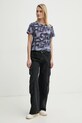 G-Star tricou din bumbac D26066.C565 bleumarin AW25