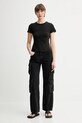 G-Star t-shirt bawełniany D26072.D601 czarny SS25