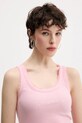 Juicy Couture top JUICY HIBISCUS CRYSTAL różowy JCWLV125335