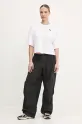Puma t-shirt bawełniany 629743 biały SS25