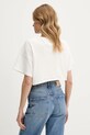 Бавовняна футболка Tommy Jeans DW0DW20321 білий SS25