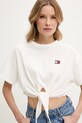 Одяг Бавовняна футболка Tommy Jeans DW0DW20321 білий