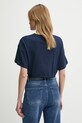 Tommy Jeans t-shirt bawełniany DW0DW20321 granatowy SS25