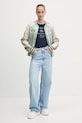 Tommy Jeans t-shirt in cotone DW0DW20323 blu navy SS25