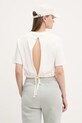 Одежда Хлопковая футболка Tommy Jeans DW0DW20324 бежевый