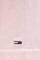 Tommy Jeans tricou din bumbac DW0DW20326 roz