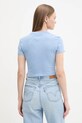 Îmbrăcăminte Tommy Jeans tricou din bumbac DW0DW20329 albastru