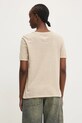 Odzież Tommy Jeans t-shirt bawełniany DW0DW20366 beżowy
