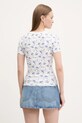 Îmbrăcăminte Tommy Jeans tricou DW0DW20625 bej