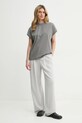 Won Hundred tricou din bumbac 3729.12089 gri SS25