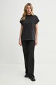 Won Hundred tricou din bumbac 3729.12089 negru SS25