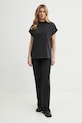 Won Hundred t-shirt bawełniany 3729.12089 czarny SS25