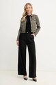 La Mania tricou FIRST.2 negru SS25