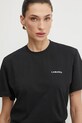 La Mania t-shirt bawełniany czarny BONI.3
