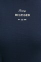 Бавовняний топ Tommy Hilfiger WW0WW44573 темно-синій