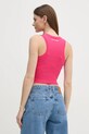 Odzież Red Bull Racing x Pepe Jeans top LOGO CROP TANK RL500002 różowy
