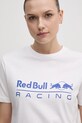 Red Bull Racing x Pepe Jeans tricou din bumbac STANDARD FIT TEE alb RL500004