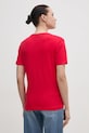 Îmbrăcăminte Red Bull Racing x Pepe Jeans tricou din bumbac STANDARD FIT TEE RL500004 rosu
