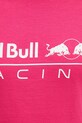 Red Bull Racing x Pepe Jeans t-shirt bawełniany STANDARD FIT TEE RL500004 różowy