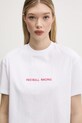 Бавовняна футболка Red Bull Racing x Pepe Jeans CLUB TEE 2 білий RL500012