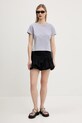Abercrombie & Fitch t-shirt bawełniany KI139.5266.250 niebieski SS25